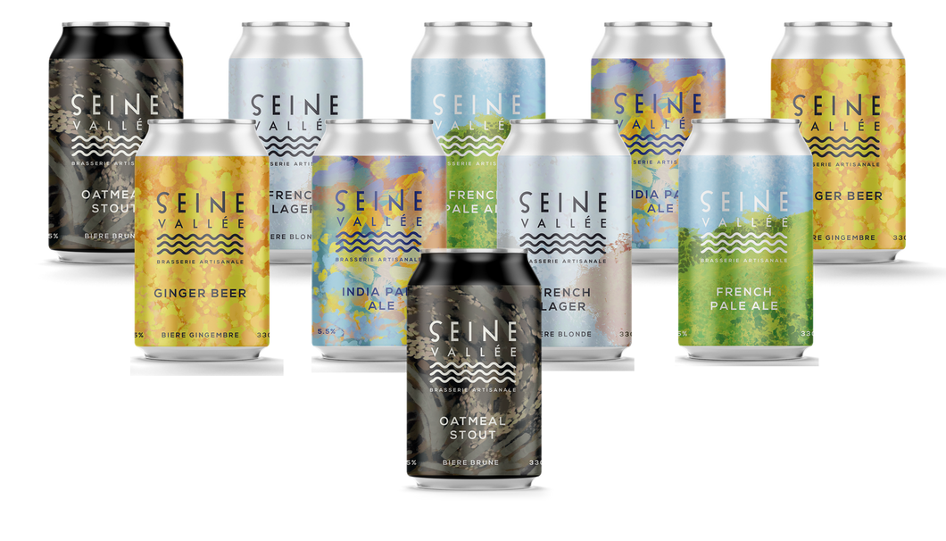 10 Cans Pack - Seine Vallée Signature Selection